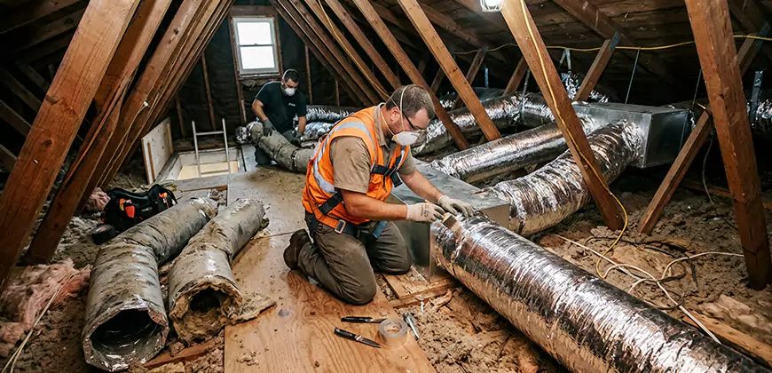 AC Duct Replacement in Rancho Cordova