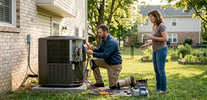 HVAC Replacement in Rancho Cordova