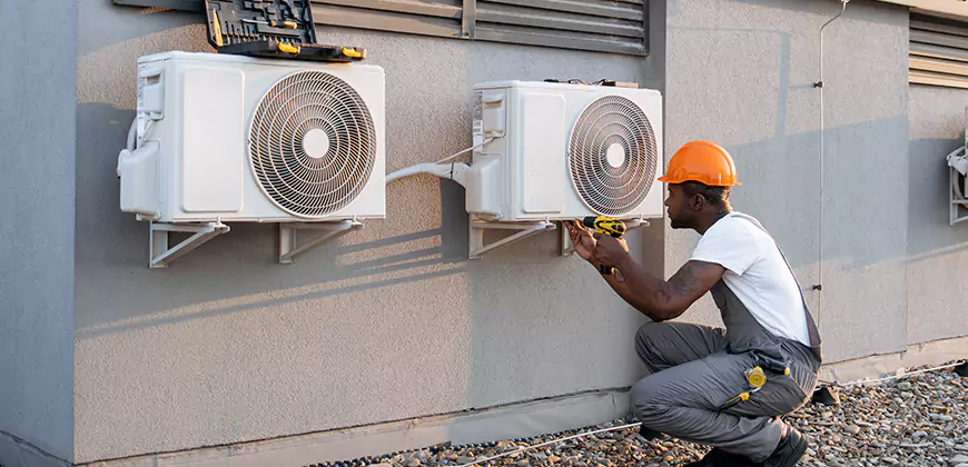Central AC Outdoor Unit Cleaning in Rancho Cordova