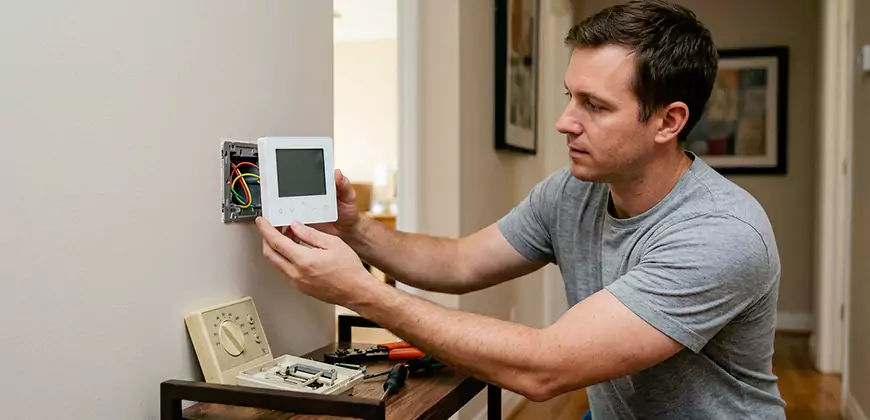 Heat Pump Thermostat Configuration in Rancho Cordova
